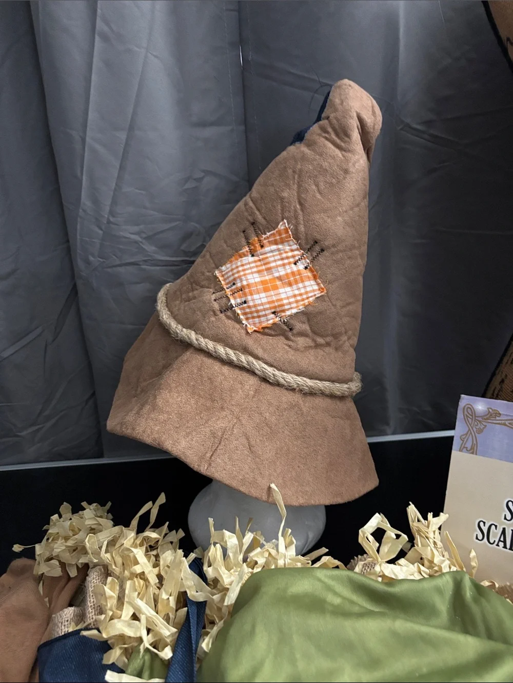 Amscan Sweet Scarecrow Costume - Navy, Brown, Yellow - Picture 3 of 8